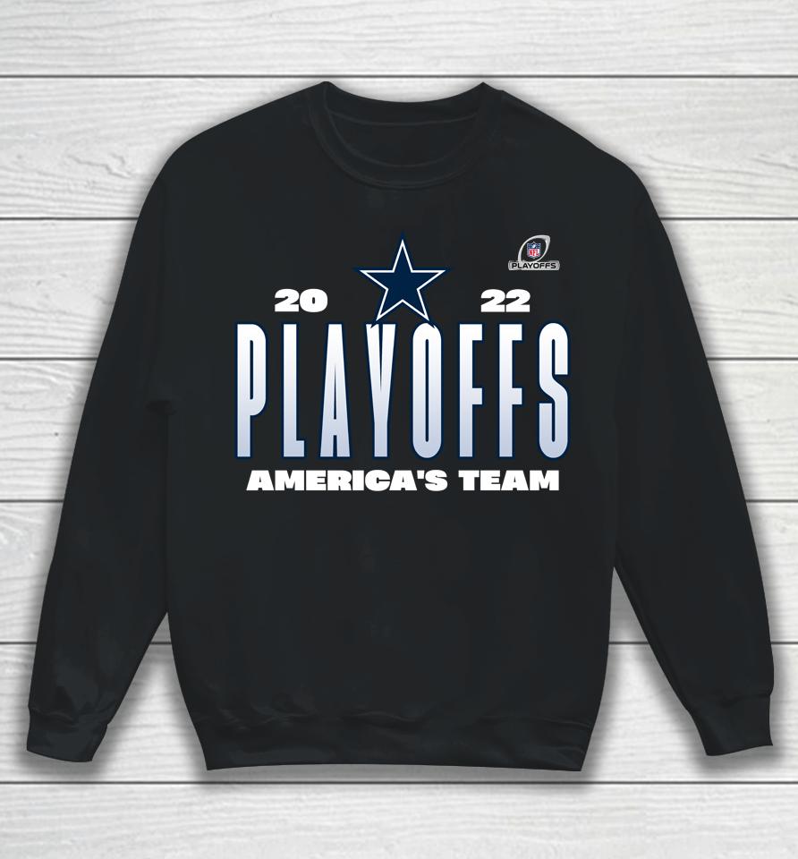 Dallas Cowboys Fanatics 2022 Nfl Playoffs Our Time Sweatshirt