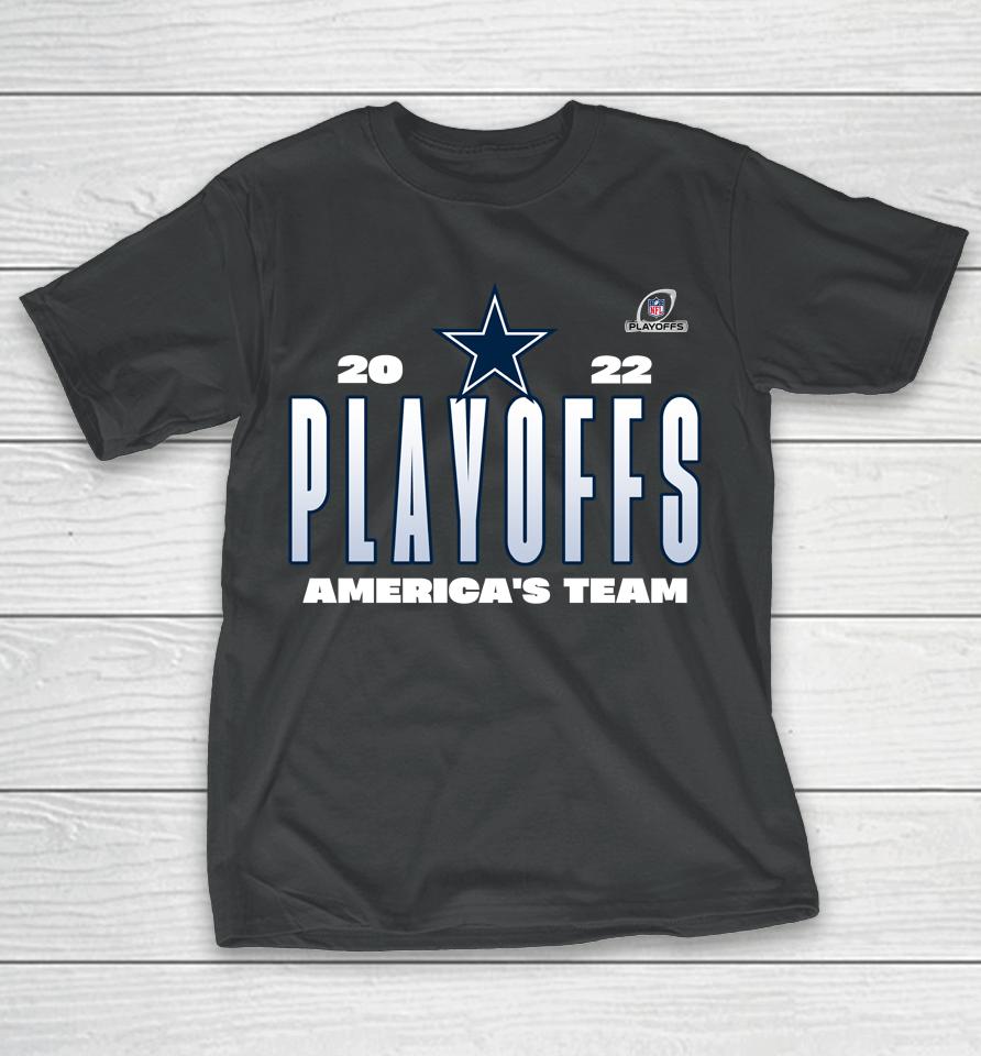 Dallas Cowboys Fanatics 2022 Nfl Playoffs Our Time T-Shirt