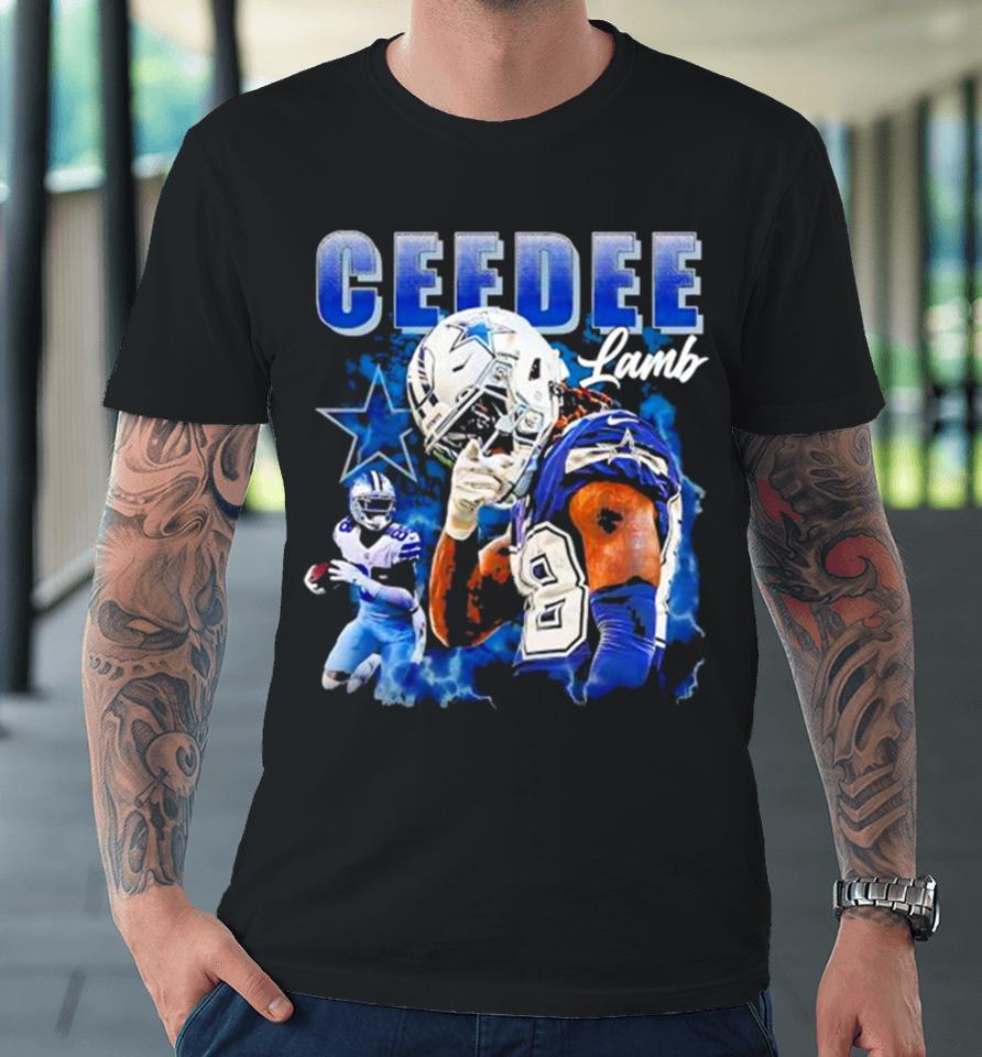 Dallas Cowboys Football Player Ceedee Lamb Helmet So Cool Premium T-Shirt