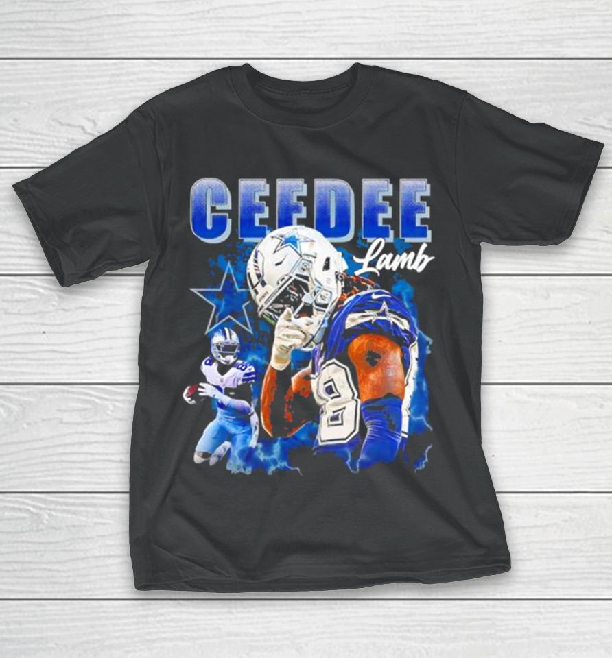Dallas Cowboys Football Player Ceedee Lamb Helmet So Cool T-Shirt