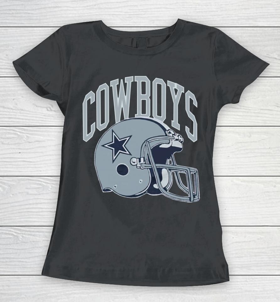 Dallas Cowboys Helmet 2022 Homage Women T-Shirt