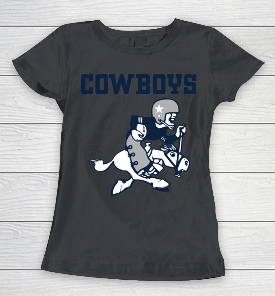 Dallas Cowboys Nfl X Darius Rucker Striped Women T-Shirt