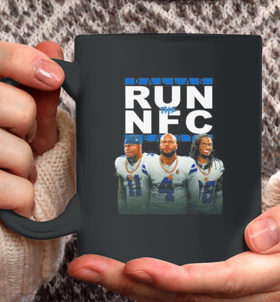 Dallas Cowboys Run The Nfc East Champions 2023 Coffee Mug