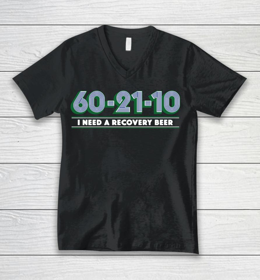 Dallas Mavericks Luka Doncic 60-21-10 Unisex V-Neck T-Shirt