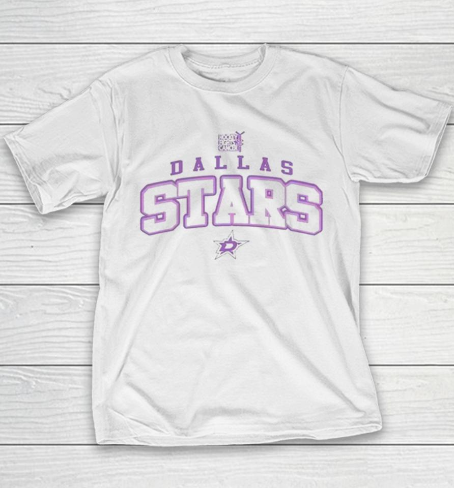 Dallas Stars Levelwear Hockey Fights Cancer Richmond Youth T-Shirt
