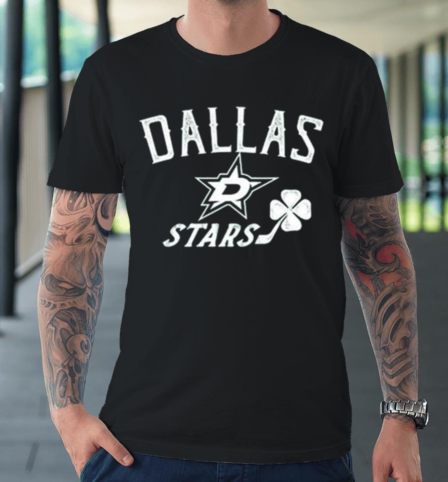 Dallas Stars Levelwear St. Patrick’s Day Richmond Clover Premium T-Shirt