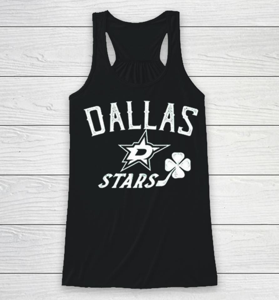 Dallas Stars Levelwear St. Patrick’s Day Richmond Clover Racerback Tank