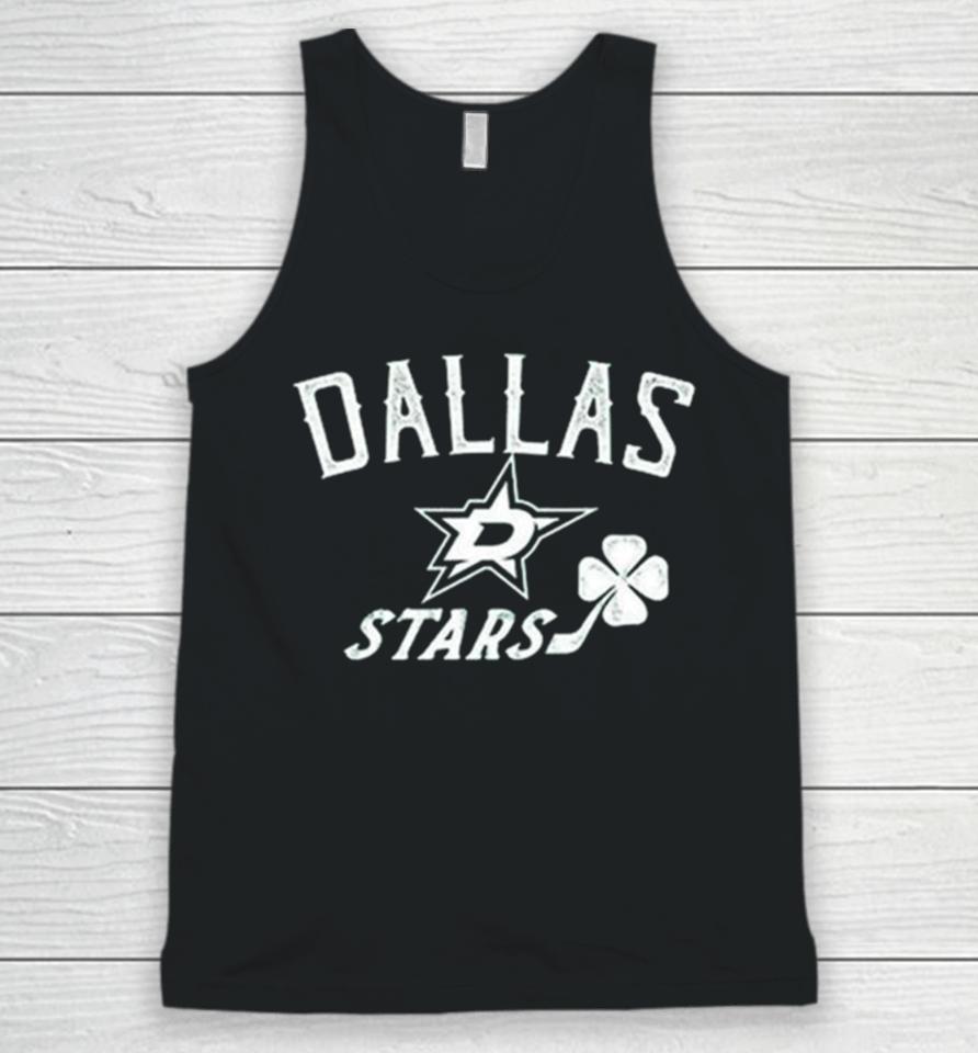 Dallas Stars Levelwear St. Patrick’s Day Richmond Clover Unisex Tank Top