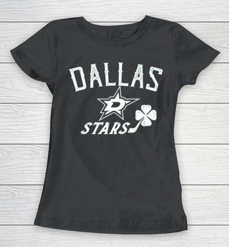 Dallas Stars Levelwear St. Patrick’s Day Richmond Clover Women T-Shirt