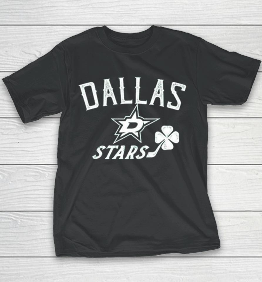 Dallas Stars Levelwear St. Patrick’s Day Richmond Clover Youth T-Shirt