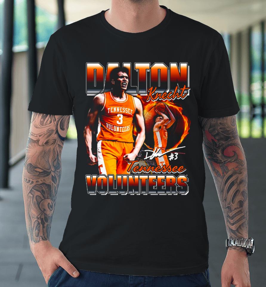 Dalton Knecht Tennessee Volunteers Basketball Vintage Icon Premium T-Shirt