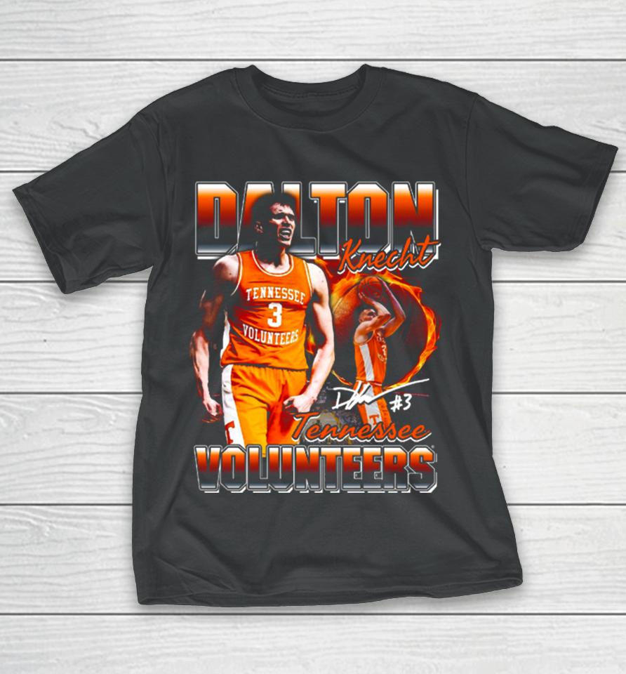 Dalton Knecht Tennessee Volunteers Basketball Vintage Icon T-Shirt