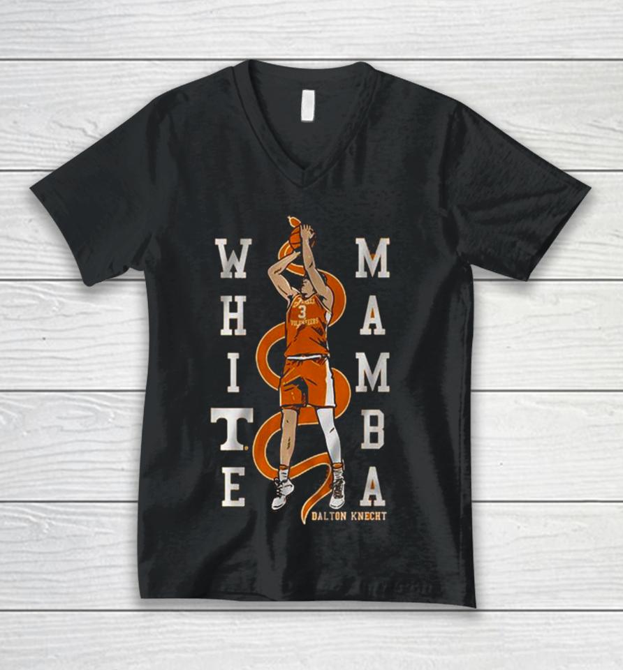 Dalton Knecht White Mamba Tennessee Men’s Basketball Unisex V-Neck T-Shirt