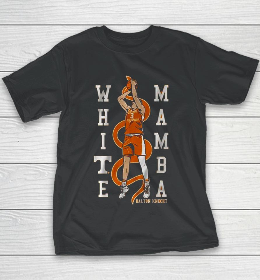 Dalton Knecht White Mamba Tennessee Men’s Basketball Youth T-Shirt
