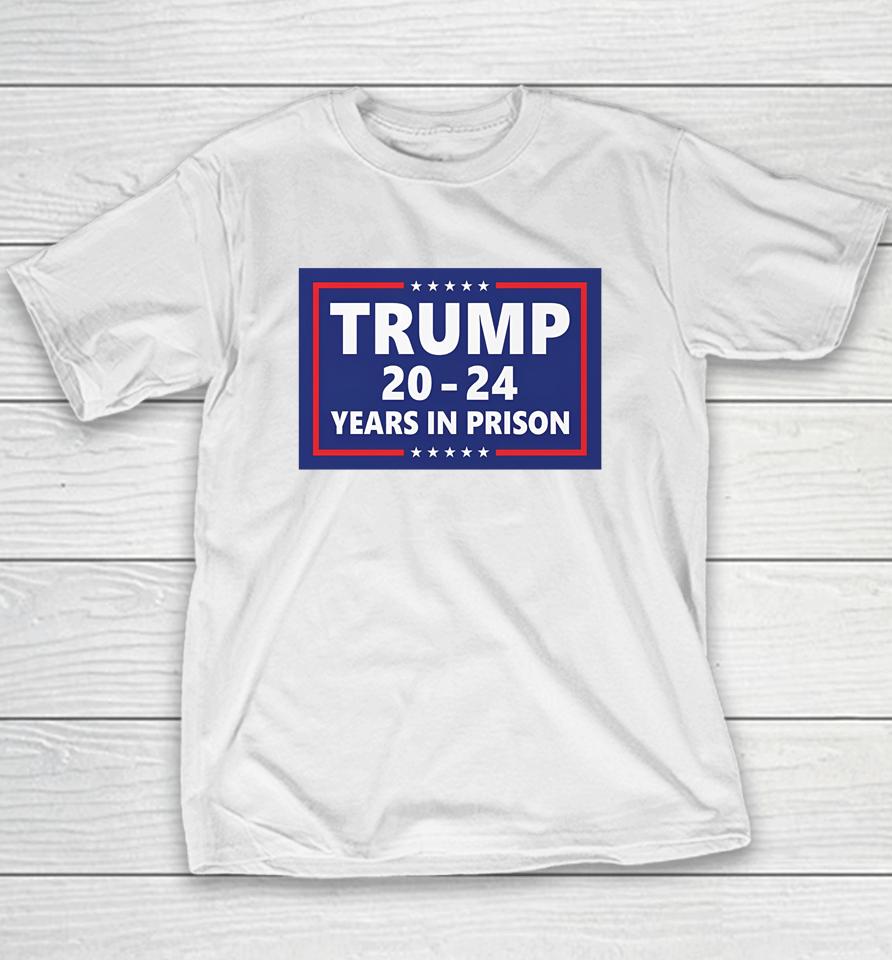 Damaan4U33 Trump 2024 Years In Prison Youth T-Shirt