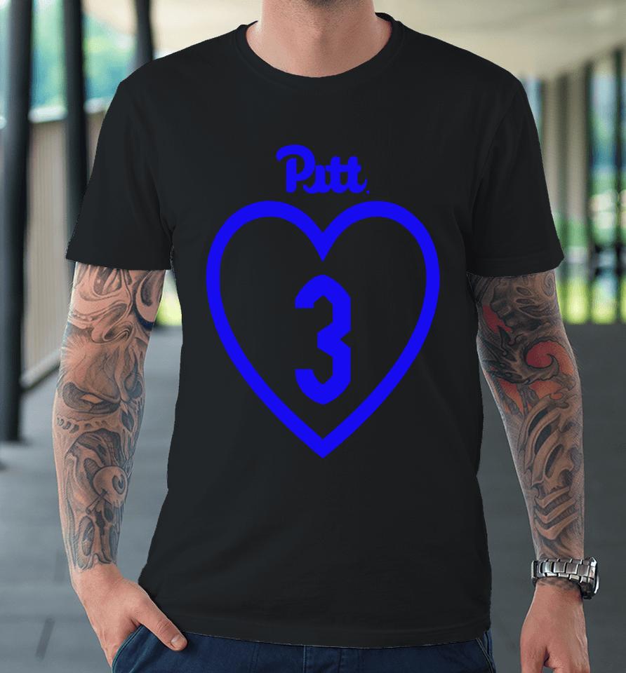 Damar Hamlin Pitt Players Pitt Love 3 Premium T-Shirt