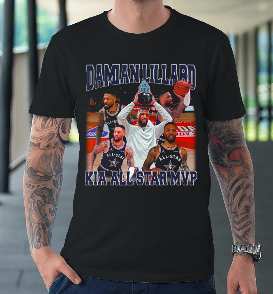 Damian Lillard Kia All Star Mvp Bootleg Vintage Premium T-Shirt