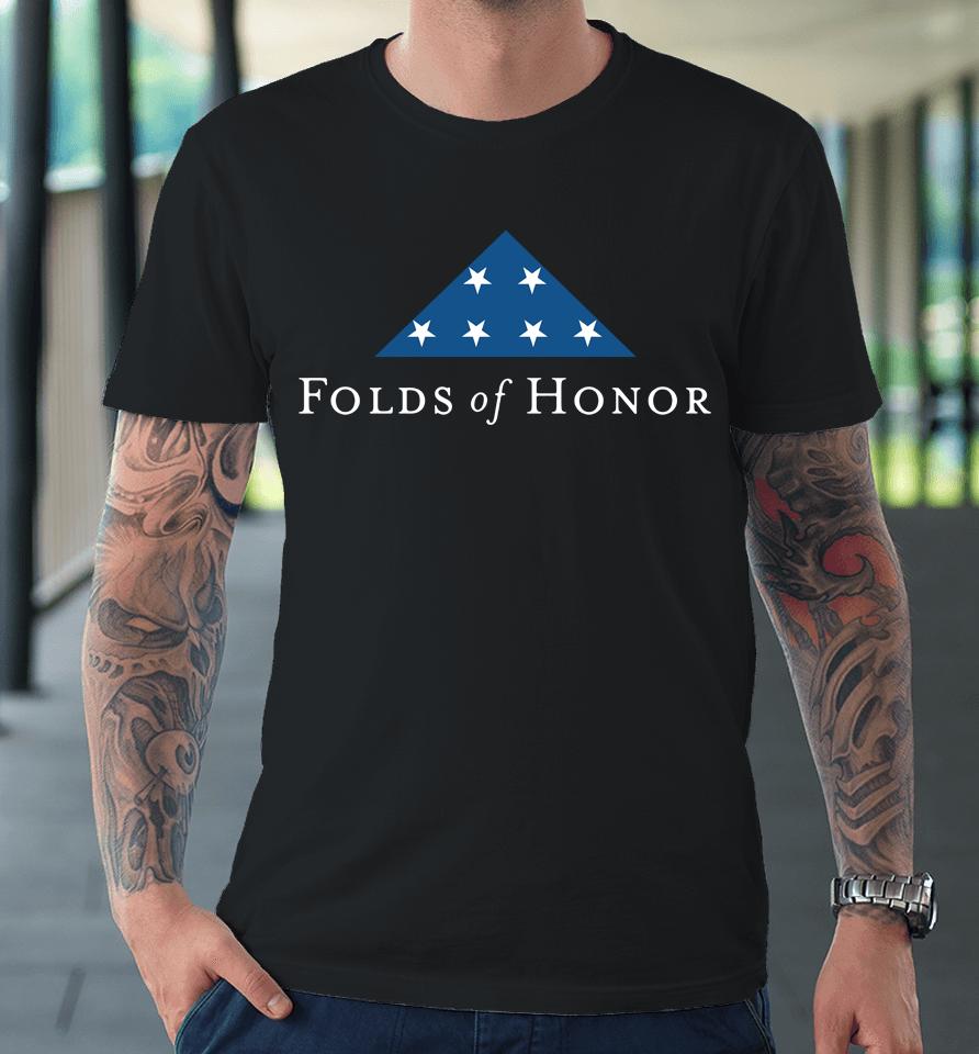 Dan Bongino Folds Of Honor Merch Unrl Sueded Red Ron Filipkowski Premium T-Shirt