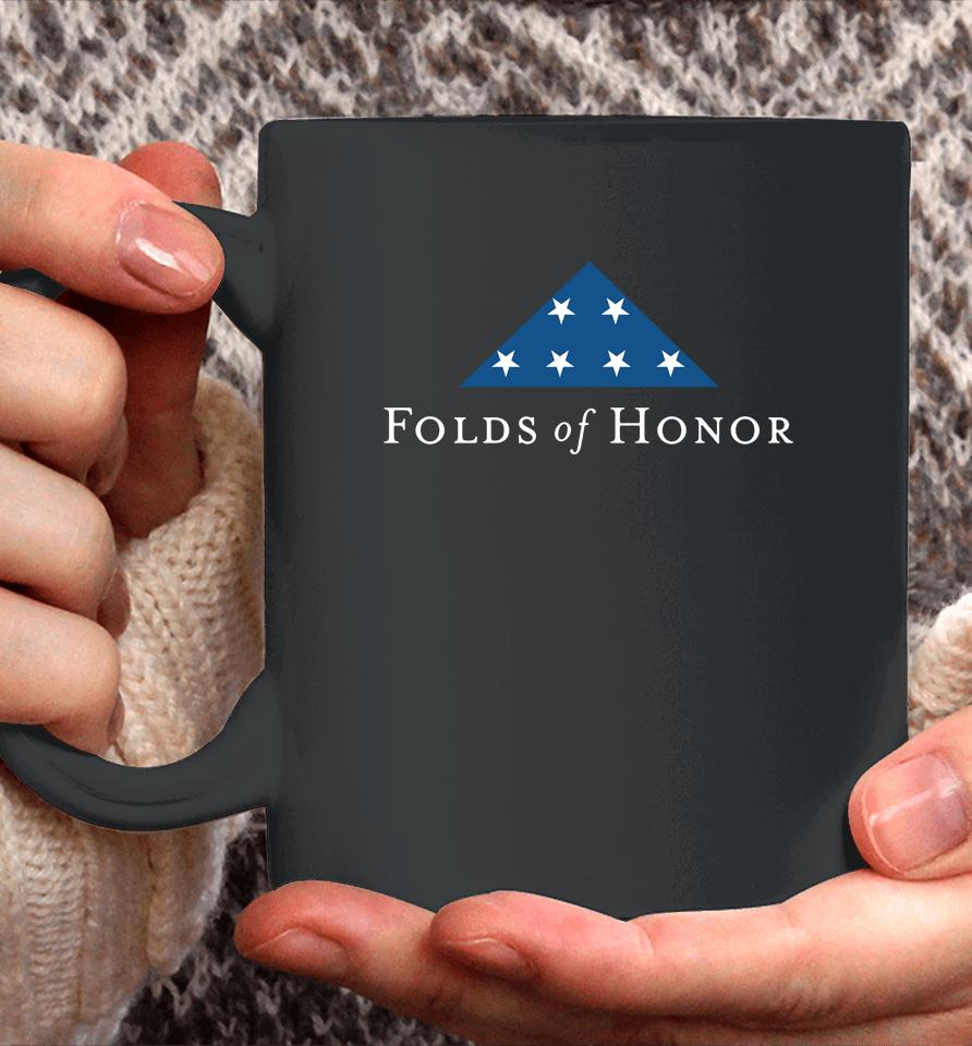 Dan Bongino Folds Of Honor Red Coffee Mug