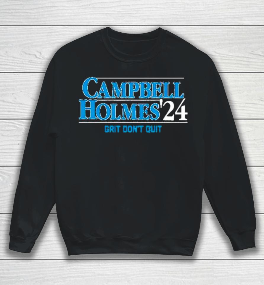 Dan Campbell Detroit Football Brad Holmes ’24 Sweatshirt