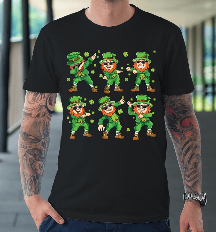 Dancing Leprechauns Kids St Patrick's Day Premium T-Shirt