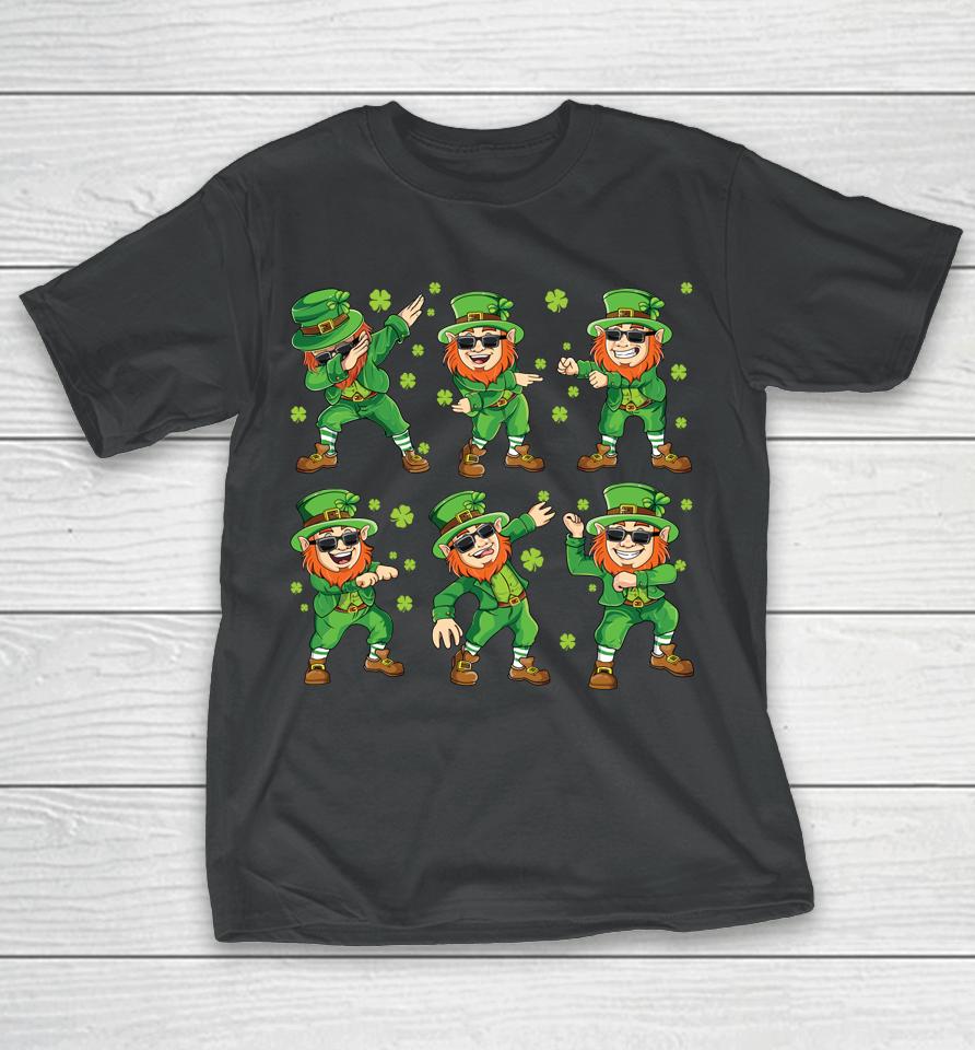 Dancing Leprechauns Kids St Patrick's Day T-Shirt