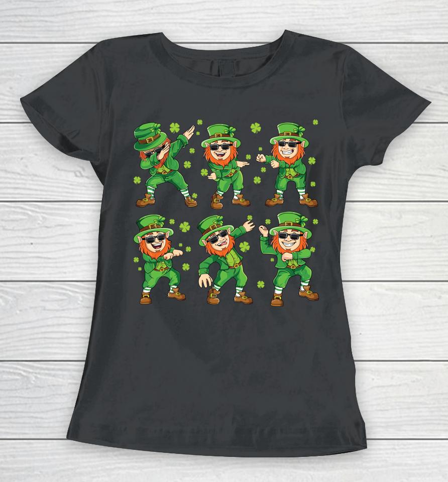 Dancing Leprechauns Kids St Patrick's Day Women T-Shirt