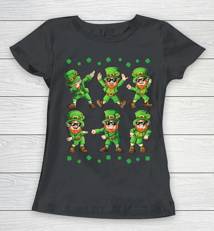 Dancing Leprechauns St Patrick's Day Women T-Shirt