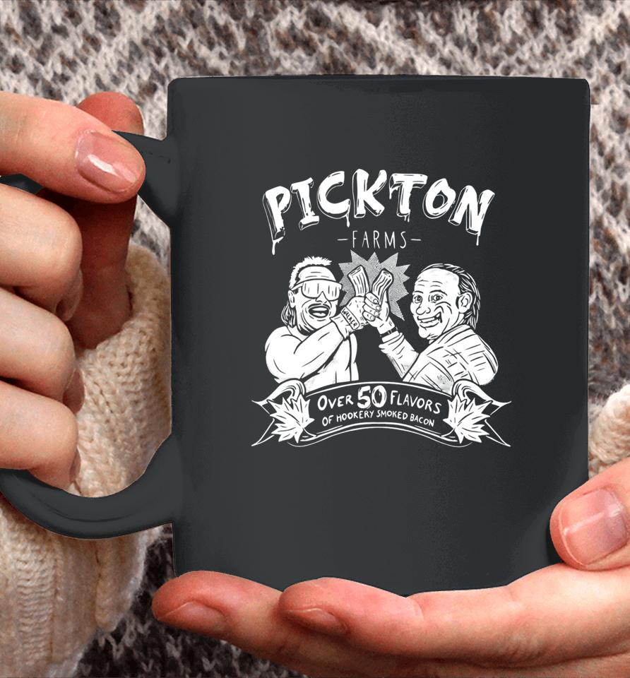 Danger Cats Comedy Pickton Farms Over 50 Flavors Of Hickory Smoked Bacon Coffee Mug