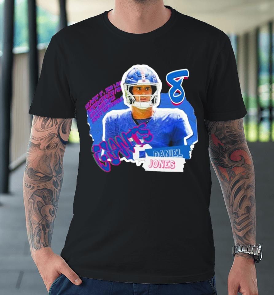 Daniel Jones Football Paper New York Giants Premium T-Shirt