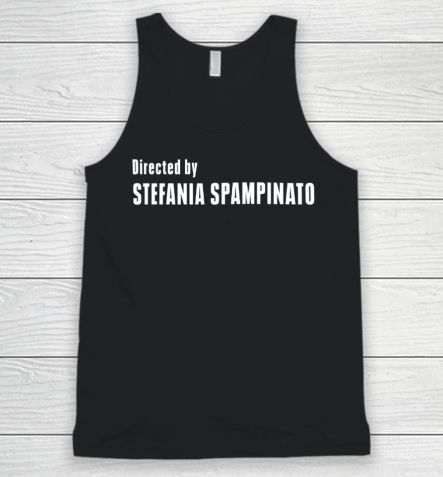 Danielle Savre Wearing Directed By Stefania Spampinato Unisex Tank Top