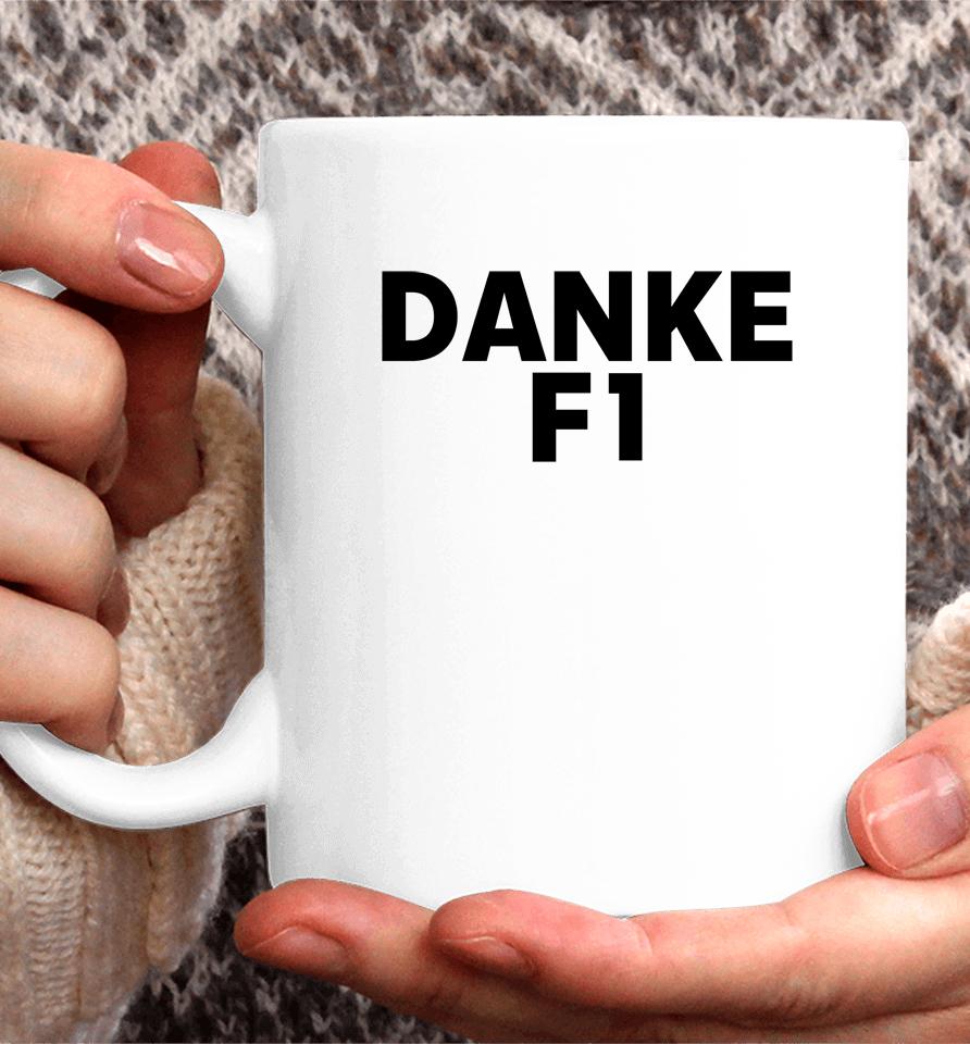 Danke Seb F1 Formula One World Championship Coffee Mug