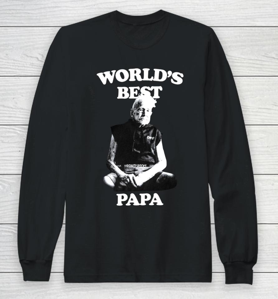 Danny Duncan World’s Best Papa Long Sleeve T-Shirt