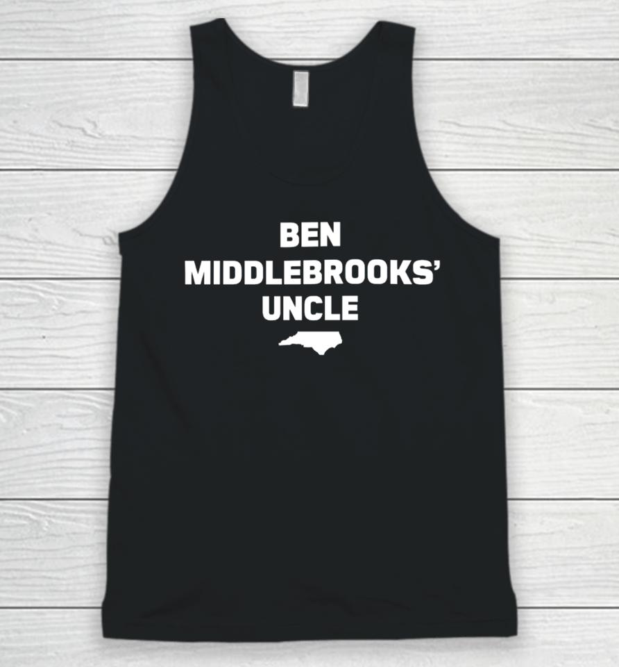 Danny Kanell Wearing Ben Middlebrooks’ Uncle Unisex Tank Top