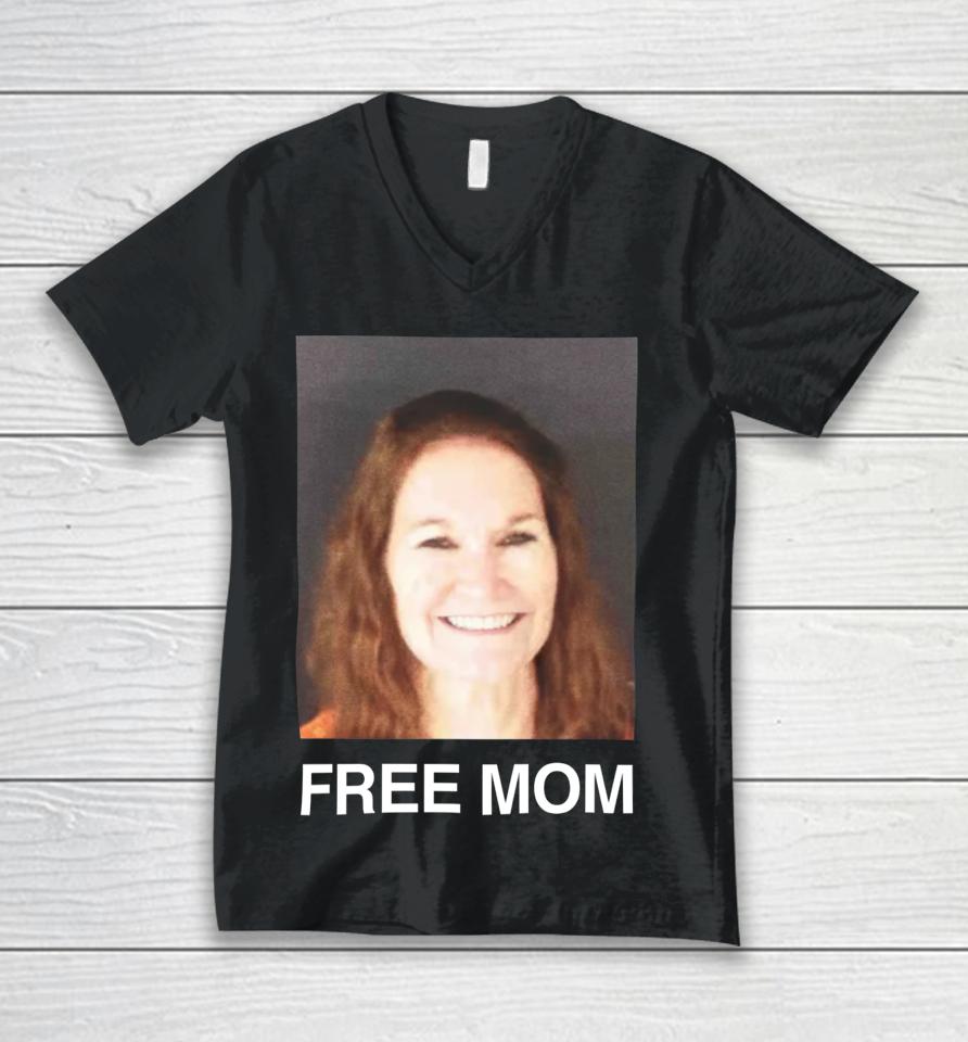 Dannyduncan Free Mom Vintage Unisex V-Neck T-Shirt