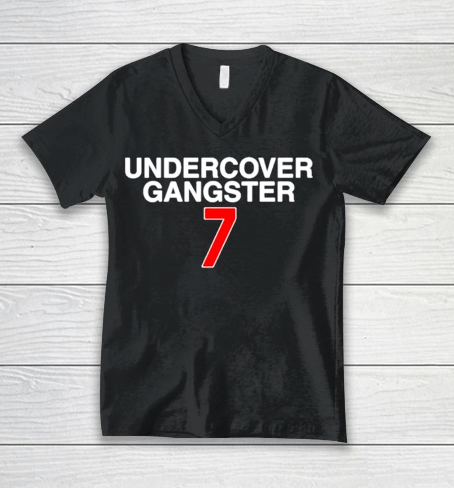 Dansby’s Undercover Gangster Unisex V-Neck T-Shirt