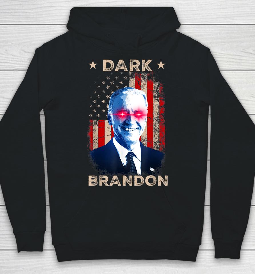 Dark Brandon Biden Saving Funny Us Red Eye Biden Political Hoodie