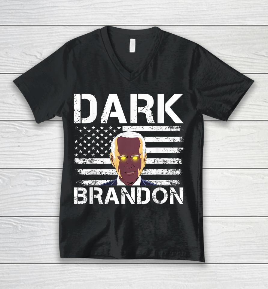 Dark Brandon Saving America Political Shirt Pro Biden Tee Unisex V-Neck T-Shirt