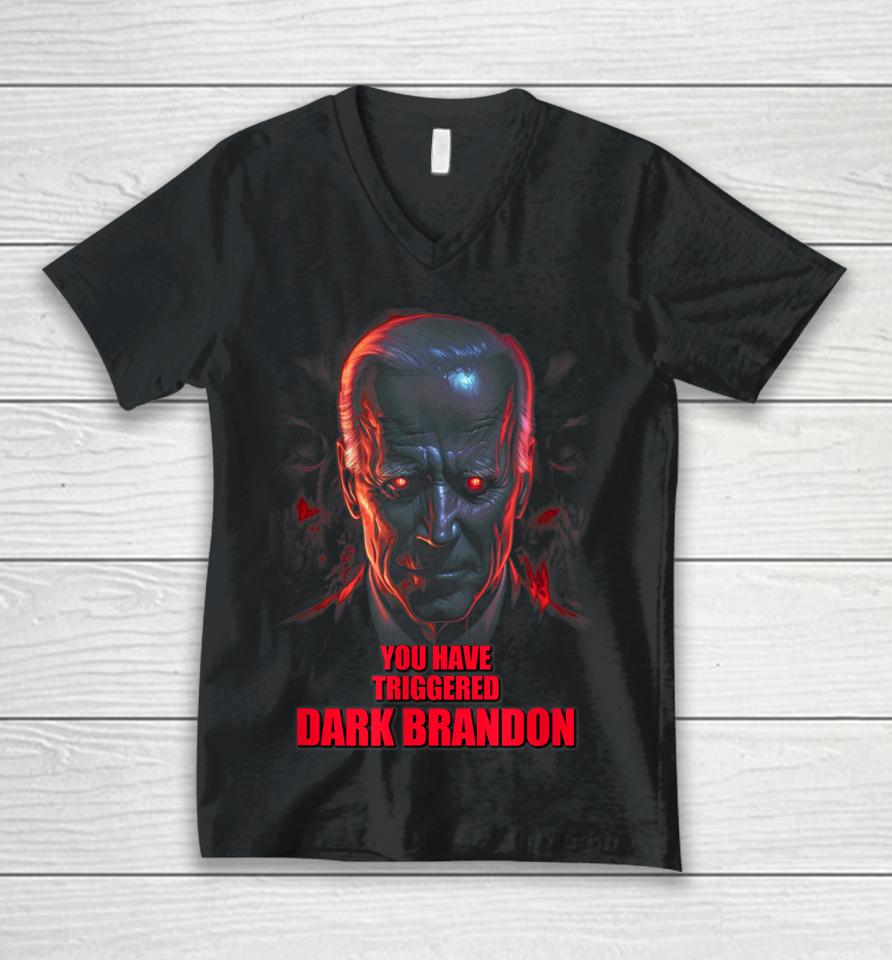Dark Brandon Unisex V-Neck T-Shirt