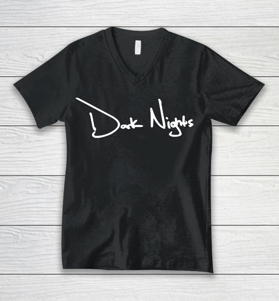 Dark Night Unisex V-Neck T-Shirt