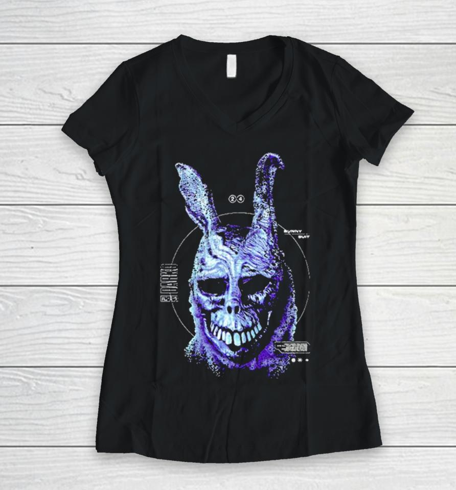 Darko Us Bunny Suit Women V-Neck T-Shirt
