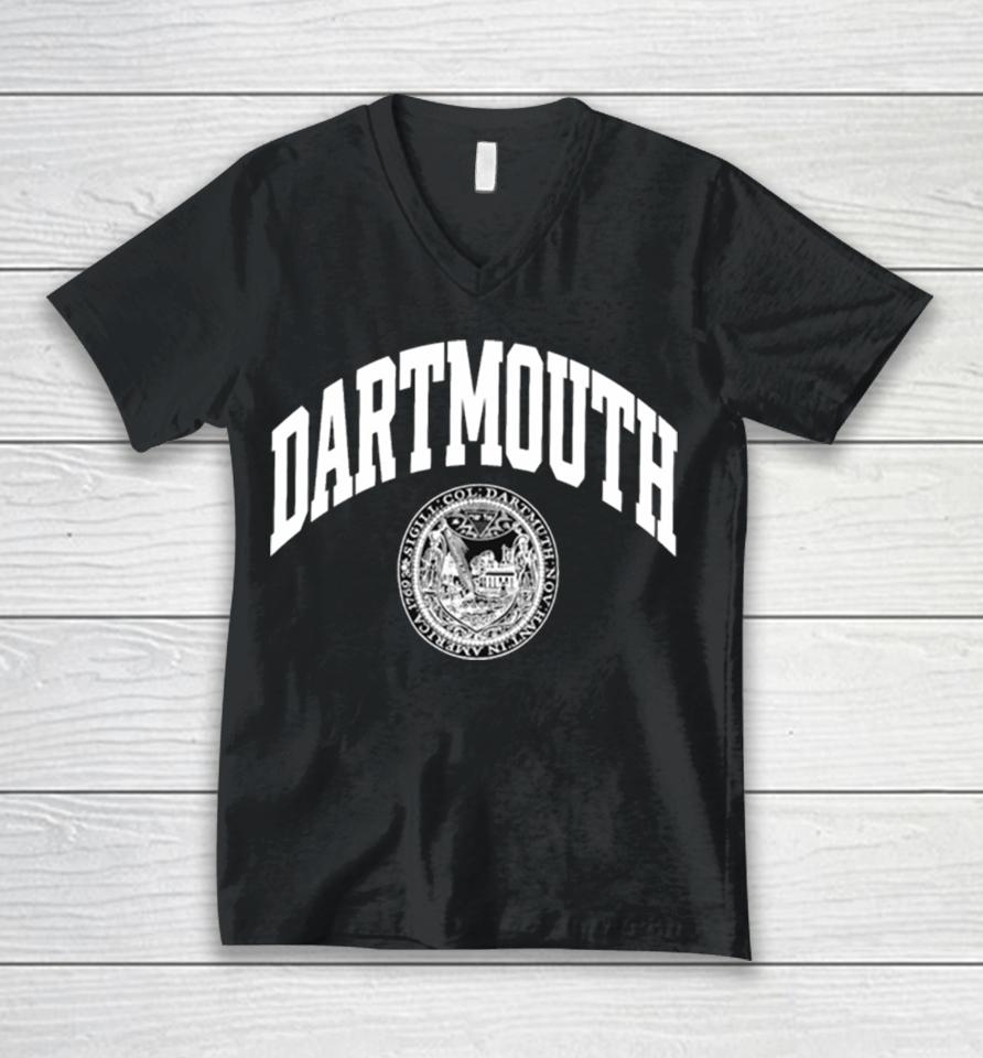 Dartmouth College Vintage Unisex V-Neck T-Shirt