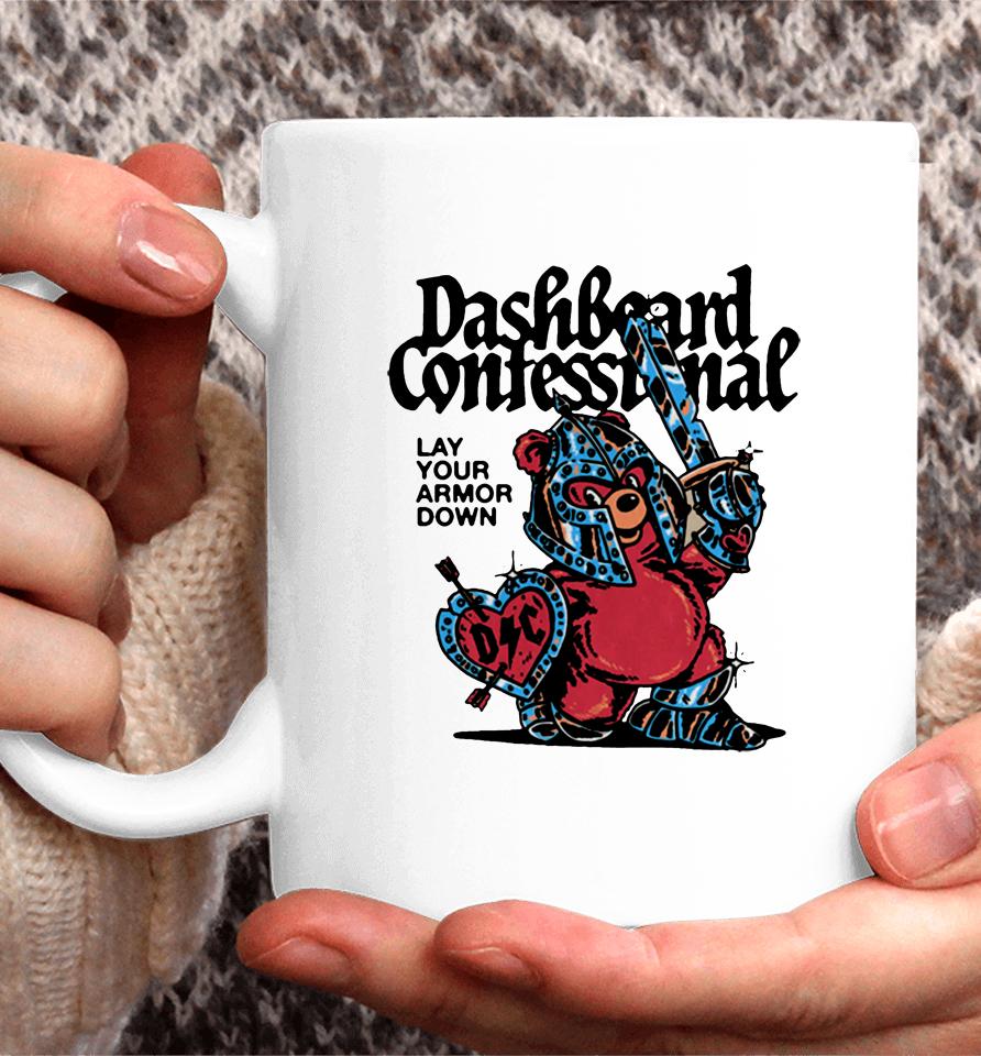 Dashboard Confessional Teddy Armor Logo Coffee Mug