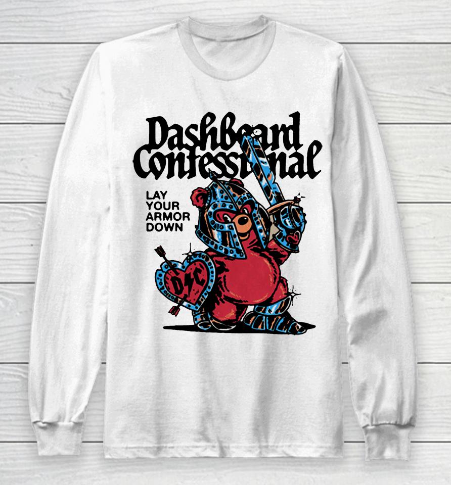 Dashboard Confessional Teddy Armor Logo Long Sleeve T-Shirt