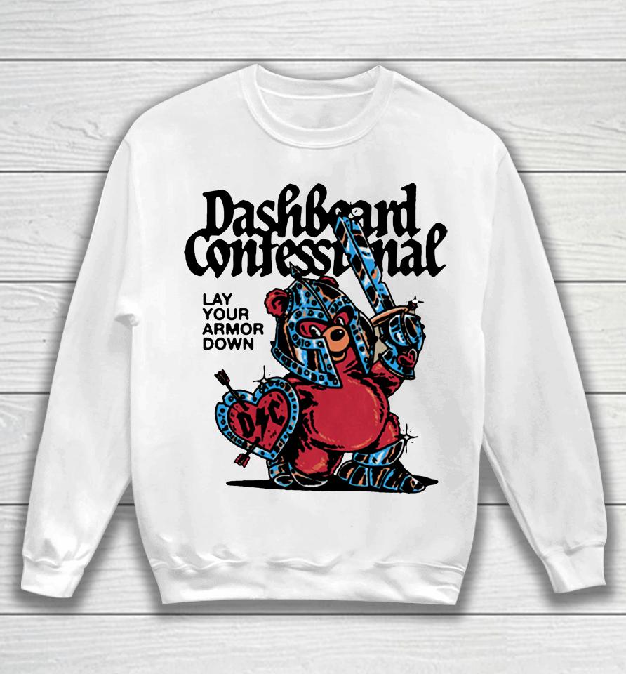 Dashboard Confessional Teddy Armor Logo Sweatshirt