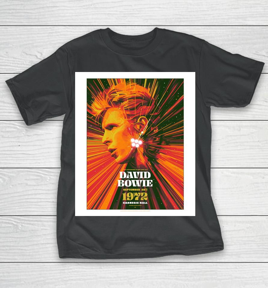 David Bowie New York City 1972 T-Shirt