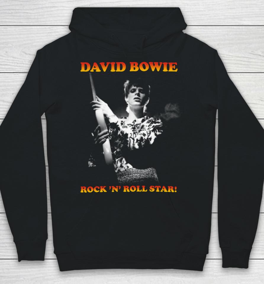 David Bowie Rock N' Roll Star Hoodie