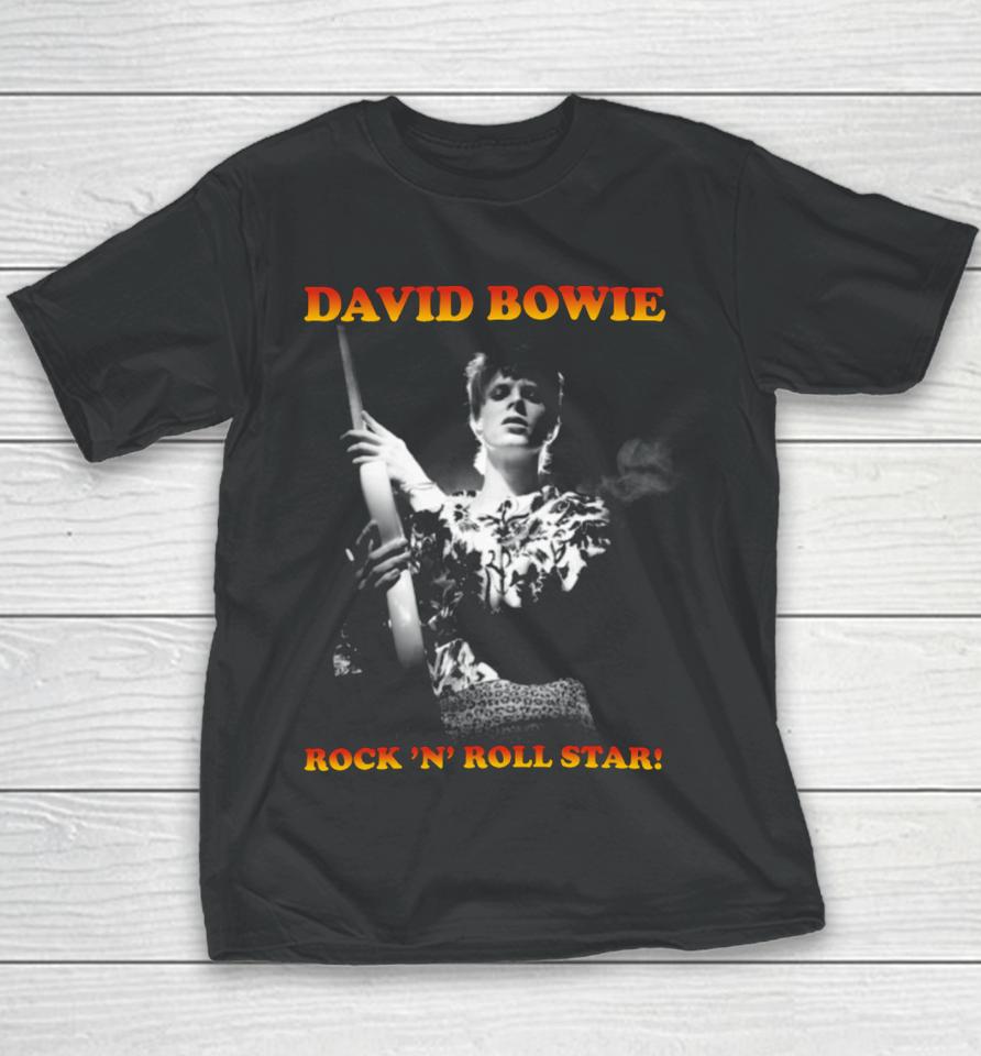 David Bowie Rock N' Roll Star Youth T-Shirt