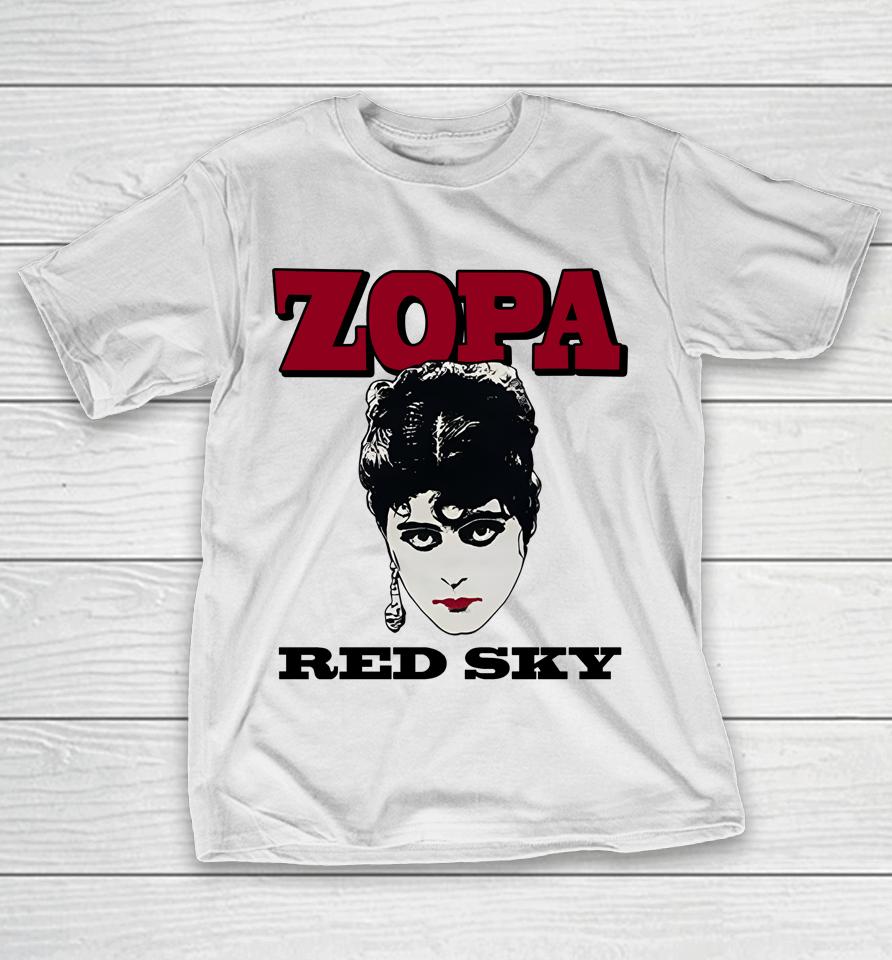 David Chase Zopa Red Sky T-Shirt
