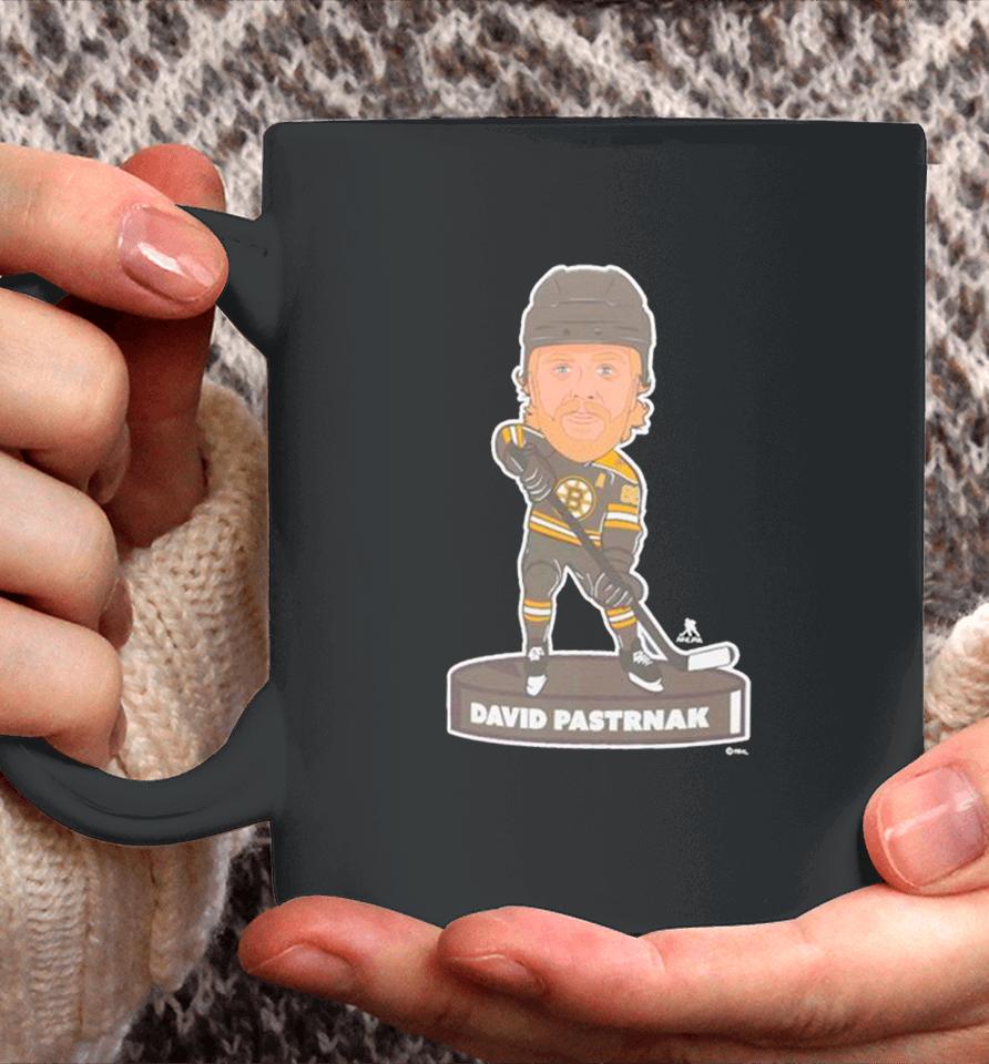 David Pastrnak Boston Bruins Player Bobblehead Coffee Mug